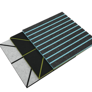 Akupanel personnalisé Panneaux acoustiques à lattes en bois pour murs Panneaux à lattes <span class=keywords><strong>Woodupp</strong></span> Akupanel Acupanel - Product Image 6