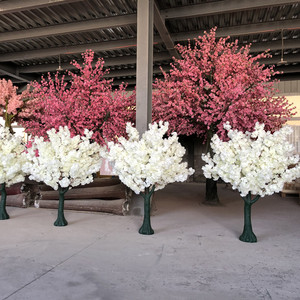 Arbre artificiel en fleurs de cerisier en soie <span class=keywords><strong>LED</strong></span> lumineux G-896 8 pieds 6 pieds 5 pieds pour décoration de mariage intérieure et extérieure - Product Image 4