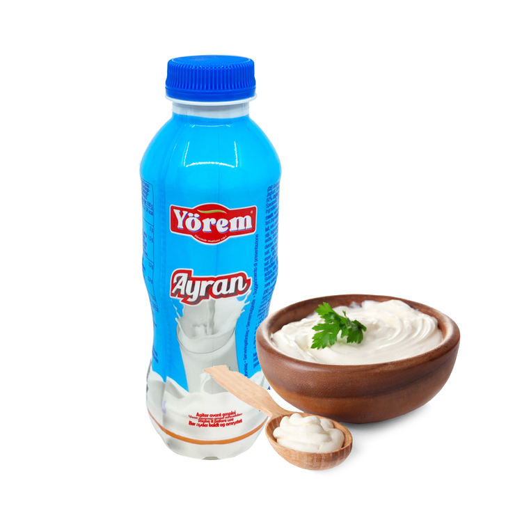 premium quality halal ayran yogurt drinks in bottle 250ml from