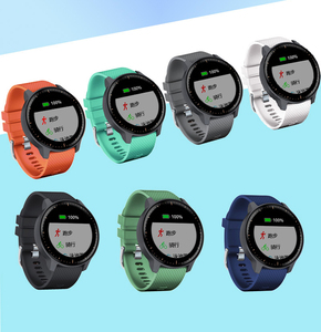 Bandes de rechange en caoutchouc et silicone, pour montres intelligentes <span class=keywords><strong>Garmin</strong></span> Vivoactive 3 <span class=keywords><strong>Venu</strong></span> 2 Plus, 20mm, 2 pièces - Product Image 3
