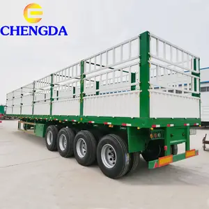 Chengda 4 essieux 40 tonnes remorque Cargo et utilitaire à vendre