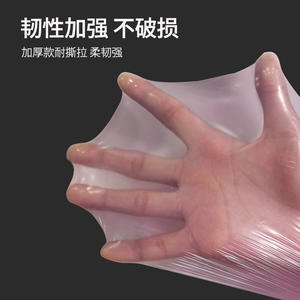 Bolsas de basura desechables grandes y gruesas, tipo rollo XL, para uso en el hogar, cocina, dormitorio, color negro aleatorio - Product Image 5