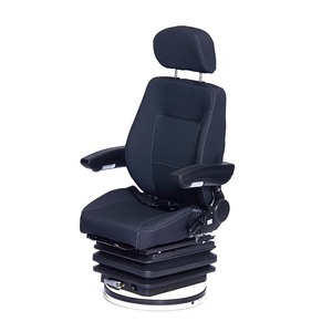 Ghế ngồi có tựa lưng, tựa đầu và tay vịn điều chỉnh được, ghế xe nâng có ray trượt, gấp gọn, chịu lực cao cho máy kéo và xe nâng - Product Image 5