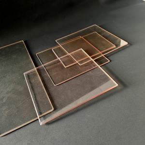 Meilleures ventes 4mm 5mm Certification CE 1200 ° Verre céramique transparent résistant à la chaleur, haute dureté, avec découpe CNC pour cheminée - Product Image 5