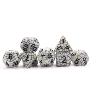 Juego de mesa de mazmorras y dragones, juego de dados acrílicos poliédricos de varios lados, nuevo diseño - Product Image 5