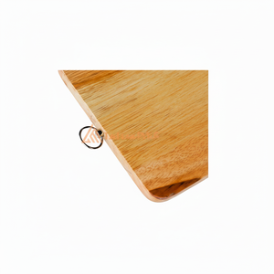 Tabla de cortar de bambú antideslizante elegante y segura para cortar carne, frutas, verduras, hierbas - Product Image 1