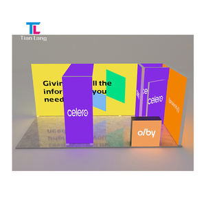 Stand d'exposition TianLang Stands d'exposition Lightbox Expo affiche des murs rétroéclairés Seg Lightbox Booth Display - Product Image 4