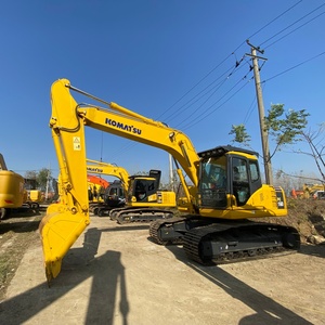 รถขุดตีนตะขาบมือสอง คุณภาพสูง 90% ใหม่ สำหรับงานวิศวกรรมเทศบาล ขนาด 16 ตัน ยี่ห้อโคมัตสึ รุ่น PC160LC-7 ระบบไฮดรอลิก - Product Image 1