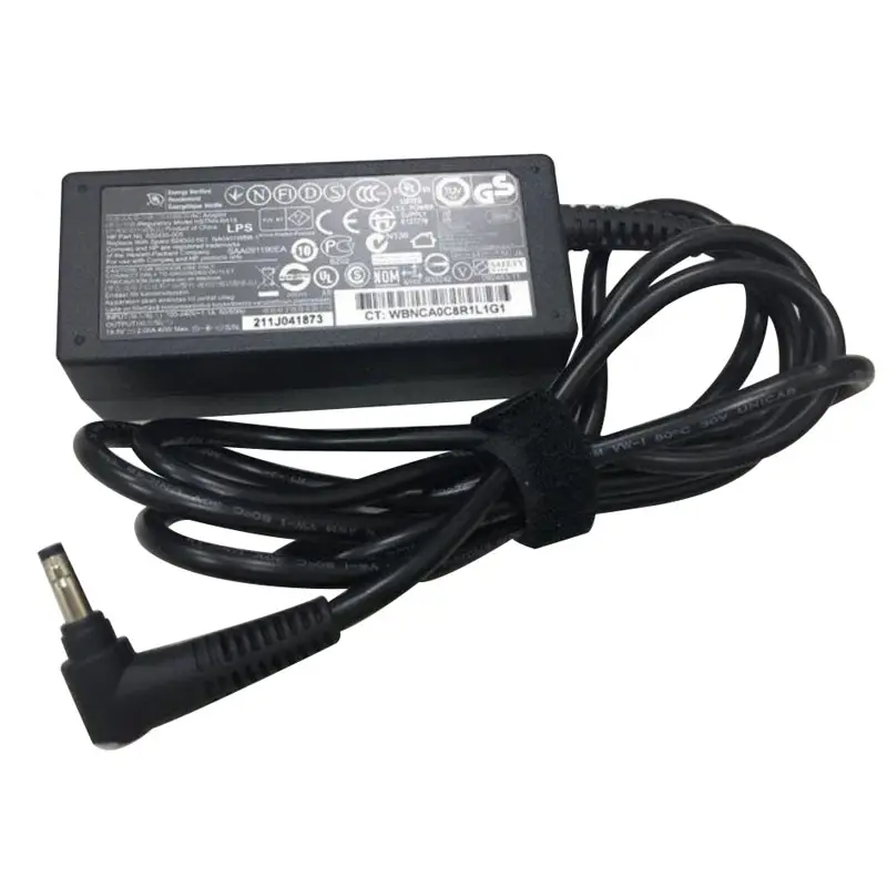 Genuine Laptop Adapter High Quality Laptop Charger Ac Adapte 40W 19.5V 2.05A For HP Mini 210 210 HSTNN-LA18 4.0x1.7 Mm Genuine Laptop Adapter New