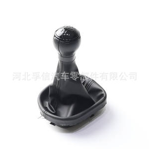หัวเกียร์หุ้มหนัง Volkswagen Touran สำหรับเกียร์ธรรมดา 5-6 สปีด รุ่น FX-56 - Product Image 1