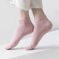 Chaussettes de sport respirantes en bambou tricoté pour femme, anti-odeur, séchage rapide, avec logo personnalisé OEM, pour usage quotidien, automne