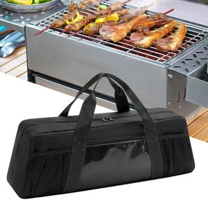 <b>Large</b> Grill Utensil Storage Caddy with Pockets, <b>BBQ</b> Accessories Case Container for Camping - Product Image 1