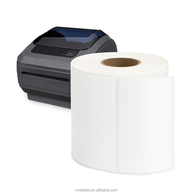 Compatible with Zebra LZ-102-76-25 Direct Thermal Labels, 102mm X 76mm, 25mm Core, Self-adhesive Product Labels