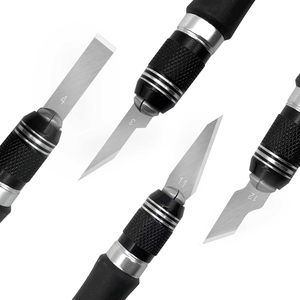 15 cái của New chế biến gỗ khắc và thủ công mỹ nghệ Bộ công cụ trên thị trường sở thích dao Craft Knife Set SK5 cho Diy nghệ thuật làm việc cắt - Product Image 4