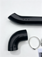 Kit de Snorkel d'Admission d'Air en Acier Inoxydable pour Voiture, Pièce de Rechange Améliorée pour l'Extérieur, Compatible Land Cruiser 70 FJ70 LC76 LC78 LC79 2007-2023