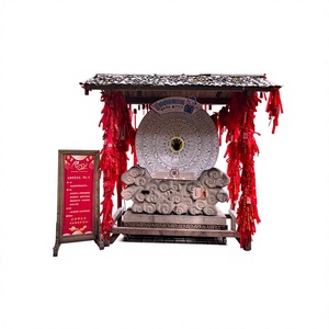 Machine de divination gypsy Esmeralda avec disque rotatif, pierre porte-bonheur, brouillard et lumière LED pour parc historique - Product Image 1