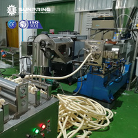 Machines de fabrication d'aliments SunPring pour le remplissage de noyaux, ligne de production de maïs fourré au chocolat, machine économique pour la fabrication de snacks fourrés
