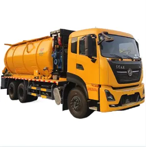 Dongfeng right hand drive 20000l vacuum sucking pump sewage truck cheap price