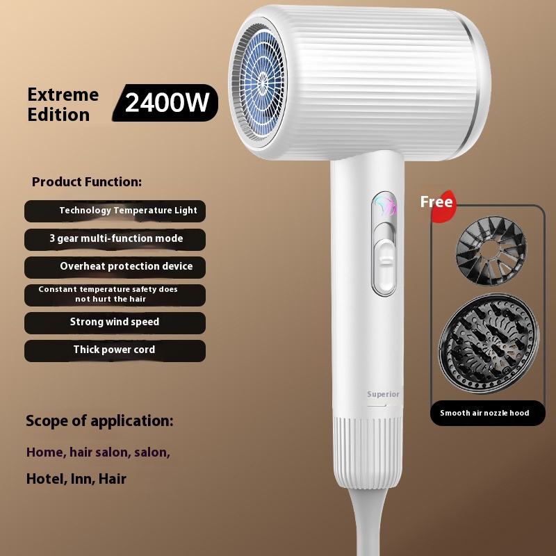 Y10 Star Moon Blanc 2400W + Buse de vent autonome + Pare-vent