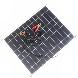 Masuyoshi Mitsu Flexible Solar Panel 25W 12V <b>5V</b> Polycrystalline Silicon For Car Battery Charging - Product Image 4