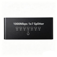 기가비트 이더넷 분배기 1~2/3/4/7 1000Mbps RJ45 LAN 네트워크 분배기(PC 노트북용) 닌텐도 스위치 라우터 인터넷 TV 박스