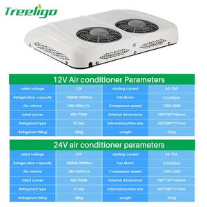 New Energy Air Conditioning System 12V 24V Roof Top Truck Parking Conditioner <b>Cooler</b> EAC002.T23.01 Rooftop Air Conditioner EAC00 - Product Image 4