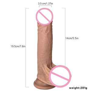 Yüksek kaliteli PVC kadın Masturbator yumuşak silikon yapay Penis yapay Penis vibratör seks oyuncakları kadınlar için - Product Image 5