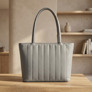 Mejor Precio BS INTERNATIONAL Bolso de Mano de Cuero Genuino de Primera Calidad para Mujer, Moderno, de Gran Capacidad, con Cierre, Impermeable - Product Image 5