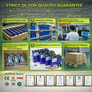 แบตเตอรี่ระบบพลังงานแสงอาทิตย์ EU Stock Grade 3.2V Gotion  3.2V 314Ah 340Ah 300Ah 280Ah 230Ah 200Ah - Product Image 2