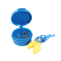 Bouchons d'oreille réutilisables avec cordon de sécurité standard 3M 340-4002 personnalisés bouchons d'oreille en silicone