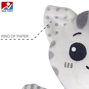 Pendentif apaisant multi-sensoriel <span class=keywords><strong>super</strong></span> doux pour chat, jouet suspendu pour berceau de bébé avec hochet, clochette, musique et lumière, poupée - Product Image 3