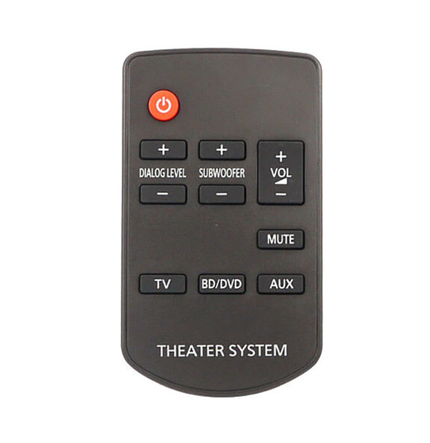 N2QAYC000084 Replacement Remote Control for Panasonic Sound bar SC-HTB65 SA-HTB65 SC-HTB170G