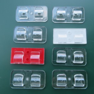 Organisateur de câble de bureau Loquet Loquet de câble lumineux de Noël Support <span class=keywords><strong>auto</strong></span>-adhésif <span class=keywords><strong>Pince</strong></span> de câblage transparente - Product Image 2