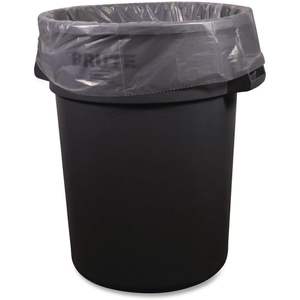 60 Galones Bolsas de Basura Transparentes Perforadas de Baja Densidad para 38x58 Pulgadas Bolsas para Basura Boardwalk H7658TCKR02 (100/Caja) - Product Image 4