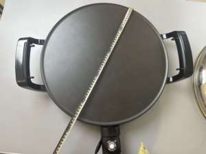 Machine à Injera Mogogo 47 cm avec couvercle, personnalisable en usine, Gril Plaque Chauffante Mogogo Injera Mitad 2200W, Livraison Rapide - Product Image 3