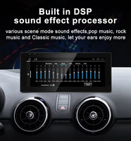 Reproductor de Radio Estéreo para Auto con Pantalla Táctil de 10.25 Pulgadas para Audi Q5 2009-2017, Reproductor Multimedia con Soporte 4G, Versión Alta y Baja
