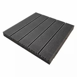 Chất lượng cao lồng vào nhau Gỗ nhựa composite <span class=keywords><strong>DIY</strong></span> decking gạch WPC sàn - Product Image 3