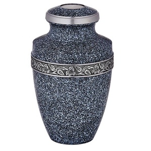 Urnes funéraires écologiques en marbre noir de style américain, fabriquées à la main, pour cendres humaines, capacité de 220/200 pouces cubes - Product Image 5