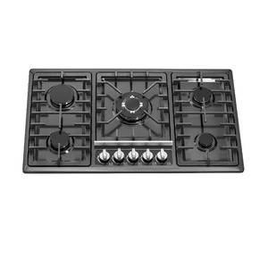 Kitchen <strong>Gas</strong> Stove with 5 Stainless Steel Burners Built in Design Includes Burner <strong>Covers</strong> and Safety Protection Device - Product Image 6