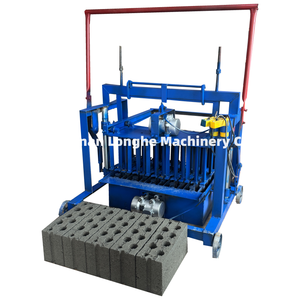 Customizable molds Semi <strong>automatic</strong> vibration <strong>forming</strong> cement brick making <strong>machine</strong> - Product Image 1