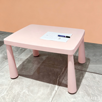 Ensemble de bureau et chaise d'étude pour enfants Marmot DM-011, ergonomique, pliable, moderne, minimaliste, en plastique, pour la maternelle