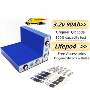 Paket Baterai Lithium Ion Fosfat Besi Grade A Byd Ev 5c Lfp 3.2v 8000 Siklus Lifepo4 3.2v Lf90k 100ah 150 Ah untuk Tenaga Surya - Product Image 1
