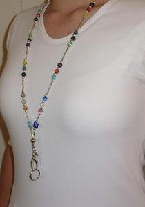 Manufacturer Wholesale Beautiful Business Custom <strong>Teacher</strong> Beaded <strong>Lanyard</strong> for Id Badge Women - Product Image 4