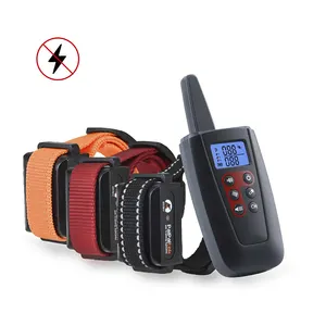 Best Seller 1000m 3000 Feet Innovative Safe Rechargeable Electric Bark Remote Control Pet Dog Training Collar