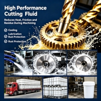 Fluide de coupe concentré antibactérien pour système de circulation centralisée d'atelier de machines-outils