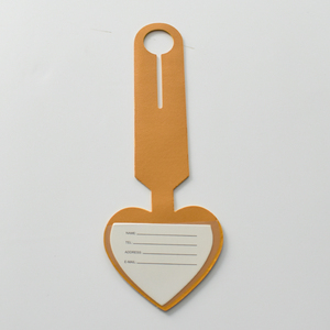 Etiqueta <span class=keywords><strong>de</strong></span> equipaje <span class=keywords><strong>de</strong></span> viaje <span class=keywords><strong>de</strong></span> cuero PU suave en forma <span class=keywords><strong>de</strong></span> corazón <span class=keywords><strong>de</strong></span> gran venta Etiquetas <span class=keywords><strong>de</strong></span> equipaje personalizadas con impresión UV Offset Digital <span class=keywords><strong>de</strong></span> pantalla <span class=keywords><strong>de</strong></span> seda con logotipo - Product Image 4