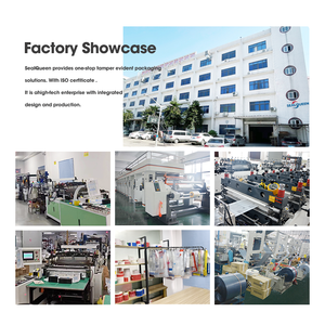 Tùy chỉnh Làm xáo trộn hiển nhiên túi tiền gửi ngân hàng an ninh Túi Làm xáo trộn hiển nhiên và tự niêm phong bao bì nhựa phong bì - Product Image 5