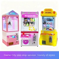 Mini machine à griffes pour enfants, jeu de griffes à prix, équipement d'arcade commercial pour la distribution de bonbons, pour le divertissement familial et les salles de jeux