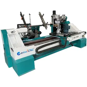 CA-1530 High quality Automatic multi function CNC Wood Lathe for bar stool legs chair legs