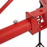 Cintreuse de tuyaux manuelle portable industrielle de 12 tonnes, machine hydraulique en acier au carbone avec support, outils de réparation de véhicules